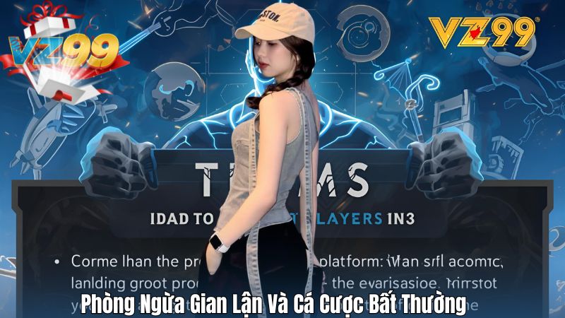 Phòng Ngừa Gian Lận Và Cá Cược Bất Thường